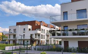 Apartament Obłędny z tarasem, widokiem na góry i miejscem do przechowywania rowerów w Kudowie-Zdroju